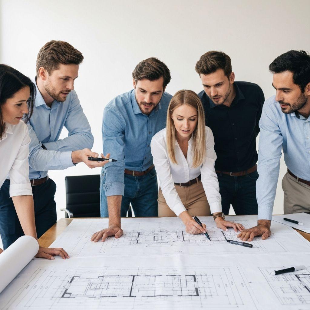 Professional engineers planning