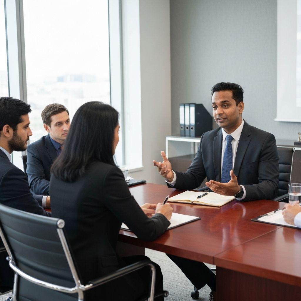 Réunion de consultation juridique professionnelle